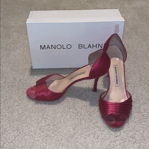 Manolo Blahnik d’orsay shoes